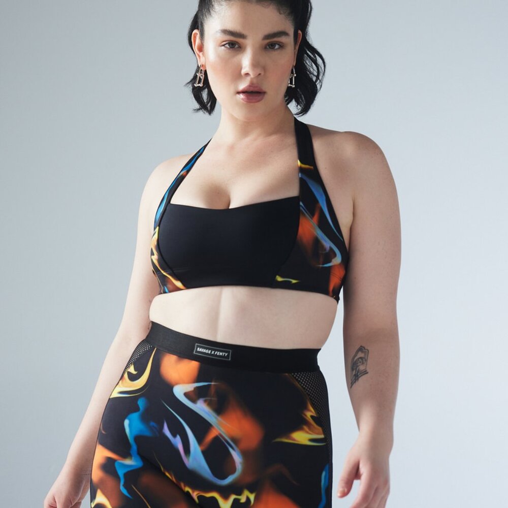 Savage X Fenty Fast Lane Medium Impact Sports Bra